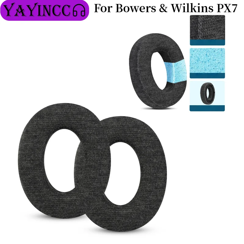 

Replacement Skin friendly cotton fabric Ear Pads Pillow Cushion Cover For Bowers & Wilkins PX7 Headphone Headset Accessories