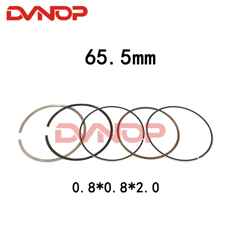 Motorcycle Piston 65.5mm Pin 14mm Ring Gasket Set For CBF150 XR150 Upgraded CBF200 XR200 Modified Parts