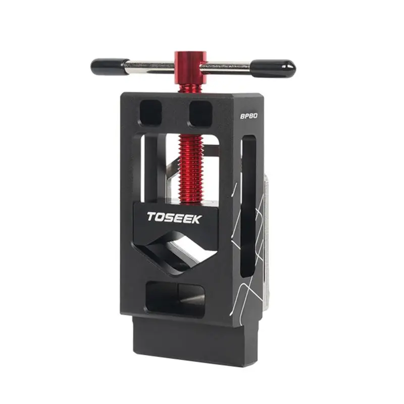 

Направляющая для велосипедной вилки B93B-TOSEEK, направляющая для резки велосипедных вилок, резак для рулевой трубы, подседельного штыря, руля, запчасти для ремонта велосипедов