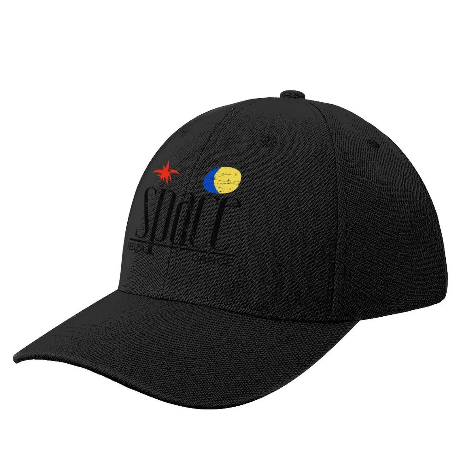 SPACE Ibiza Dance: vintage MODEL Legendary nightclub of La French Touch Baseball Cap Fashion Beach Golf Hat Icon Hat Man Women's