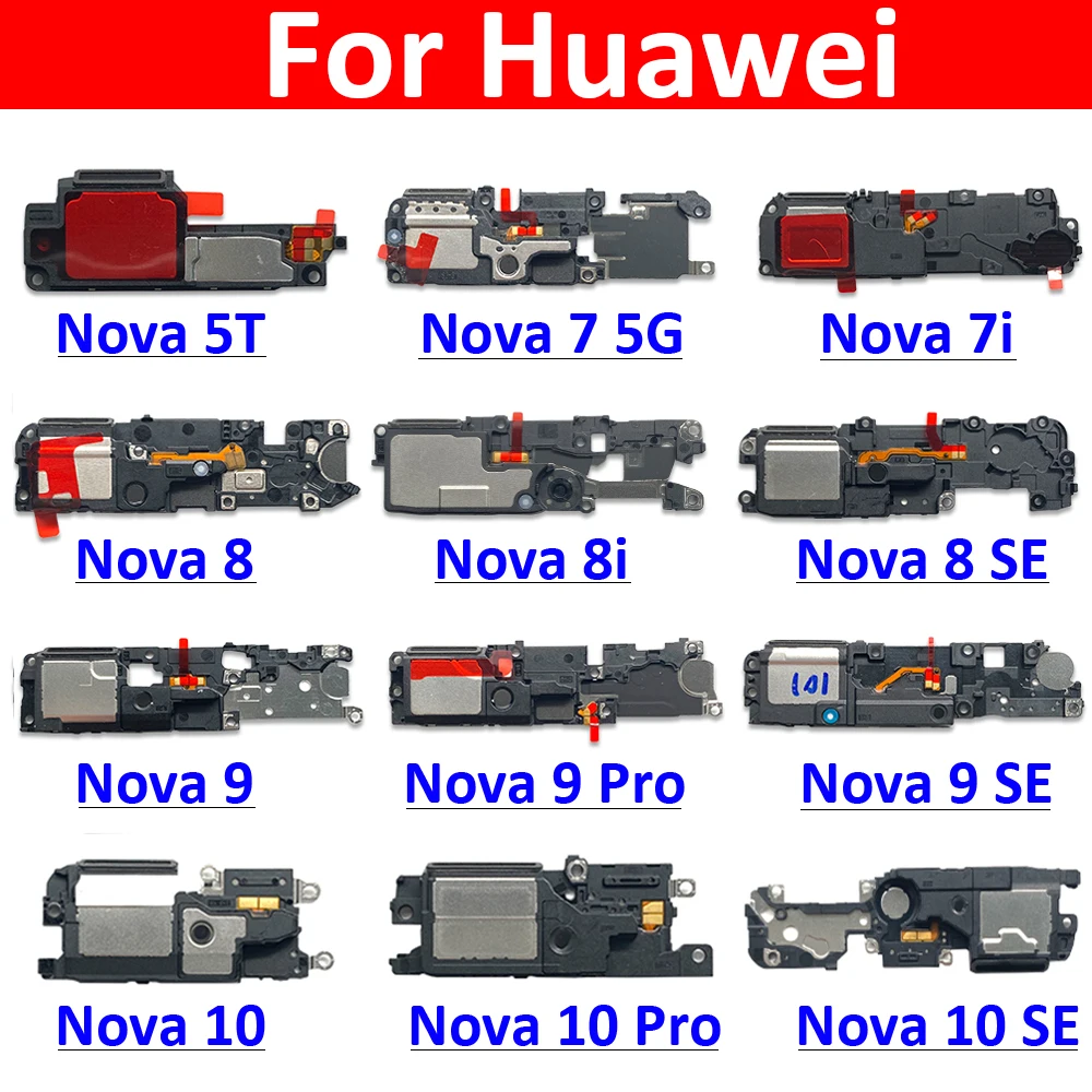 New For Huawei Nova 5T 7 7i 8 8i 9 10 Se Pro 5G Loud Speaker Buzzer Ringer Loudspeaker Flex Cable