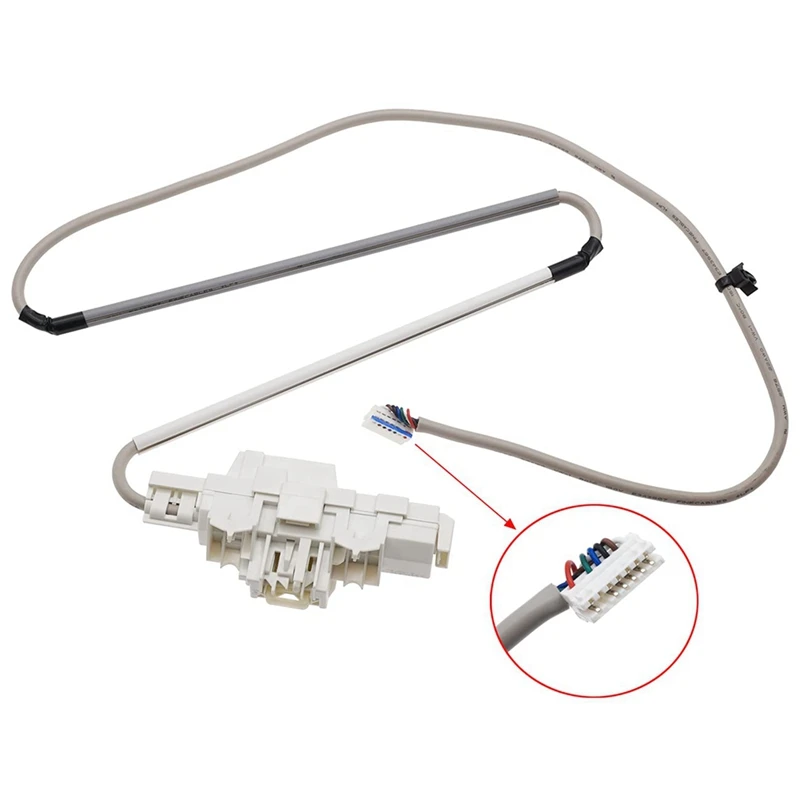 W 10619844   Conjunto de pestillo de tapa de lavadora para Whirlpool Kenmore PS 11756782   WPW 10619844   W 10059230 8563937   AP AP- mostrar título original 6023438