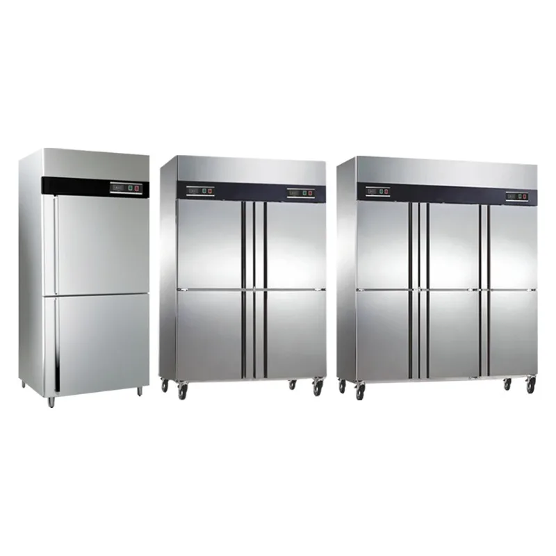 

Commercial kitchen freezer double door four door six door fresh-keeping freezer