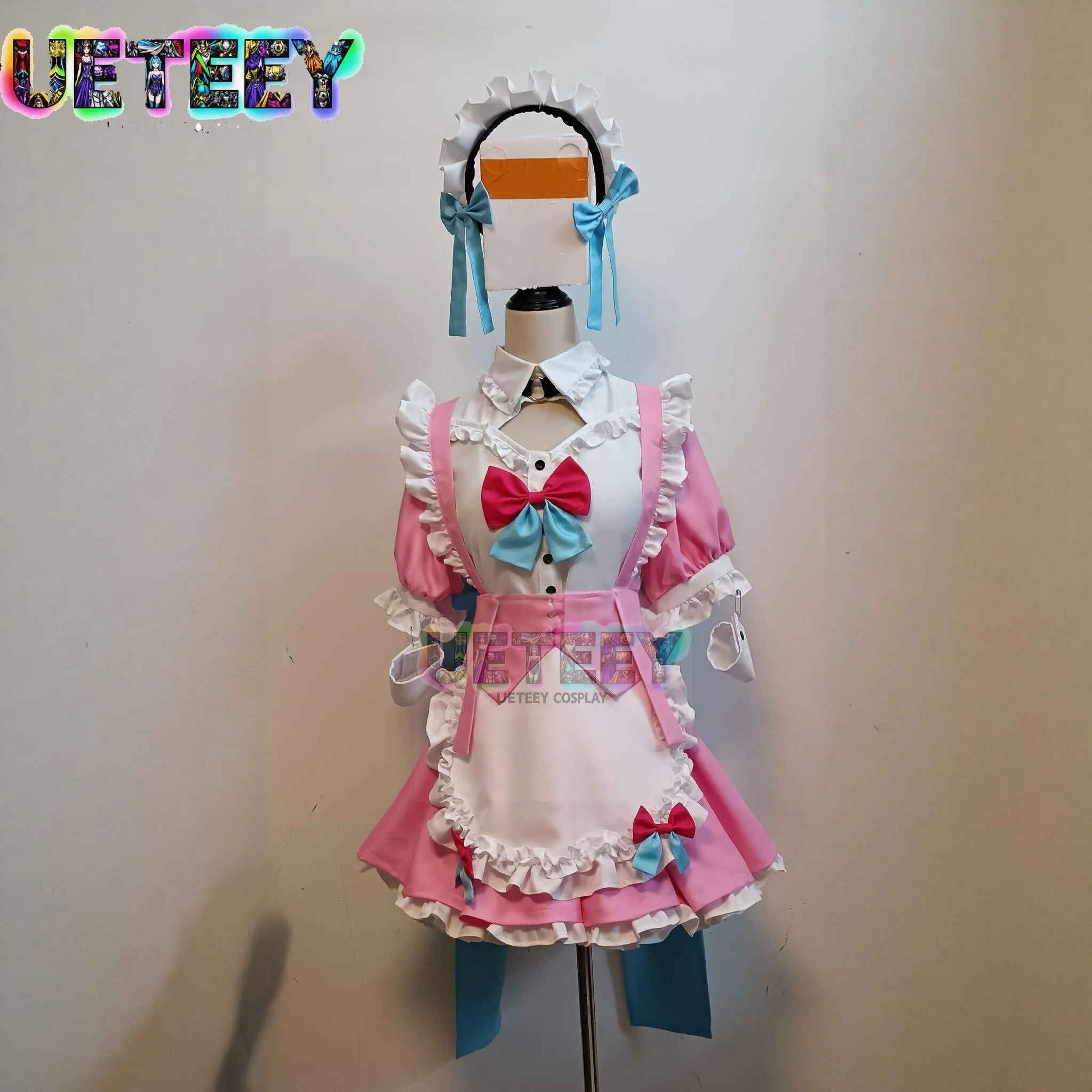 

UETEEY COS Yuuki Sakuna Aqua Cosplay Costume Halloween Set Custom Size
