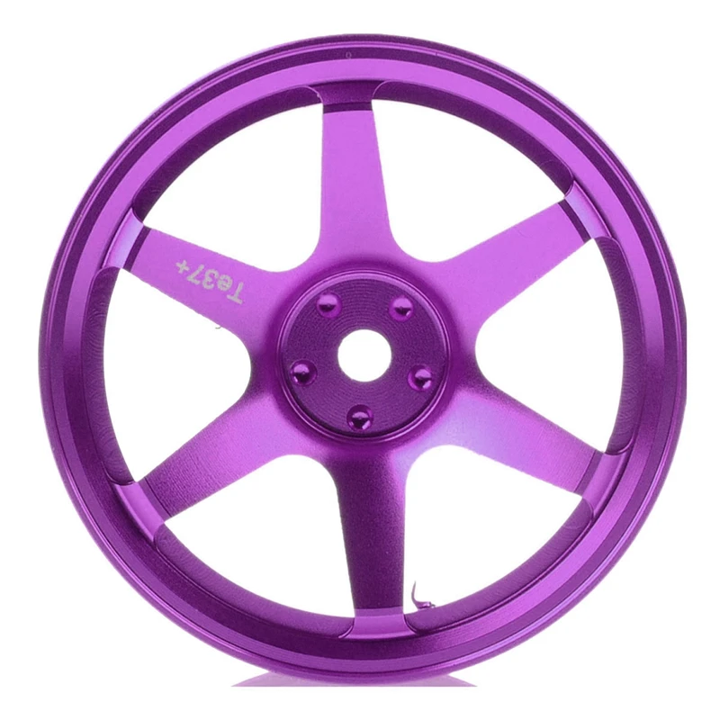 4P Aluminum Alloy6 Spoke Wheel Rim For RC 1/10 On-Road 1052 Drift Sakura TE37+