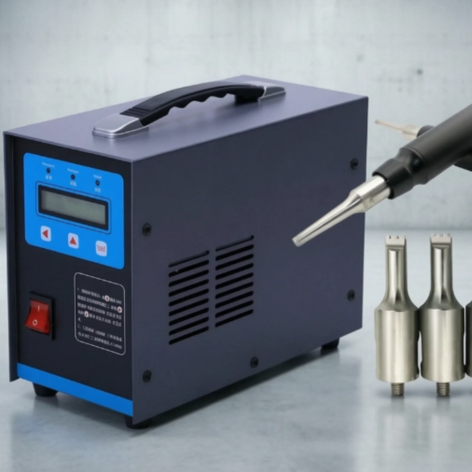220V 1000W 28KHz Handheld Ultrasonic Spot Welding Machine Portable CNC Plastic Spot Welder for Plastic Material Welding Repair