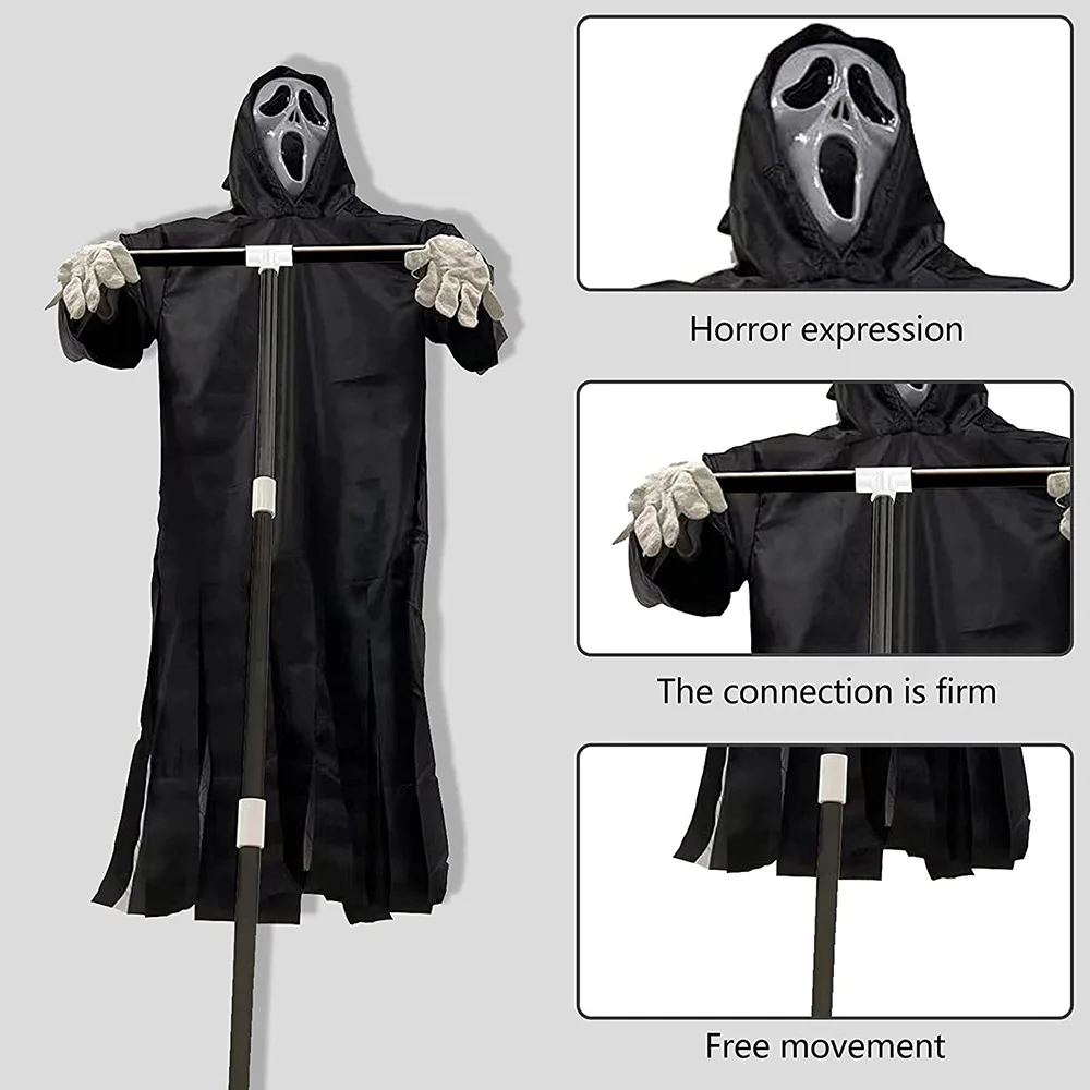 

Halloween creative grimace party supplies Halloween decorations funny pastoral