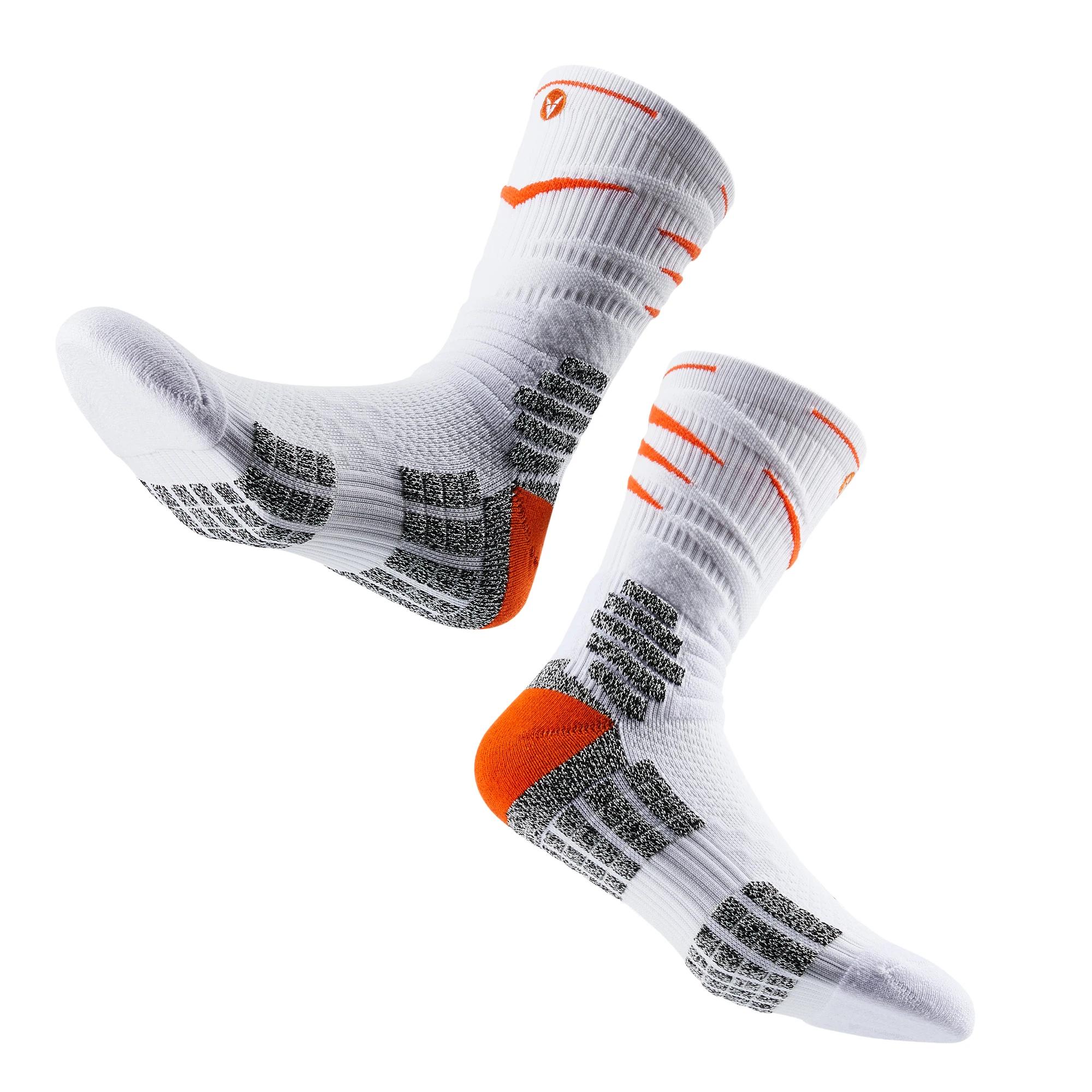 2023 Athletic Cushioned Crew Socks with Arch Compression Secure Fit Sport Socks for Basketball Football Cycling VDLQWAI