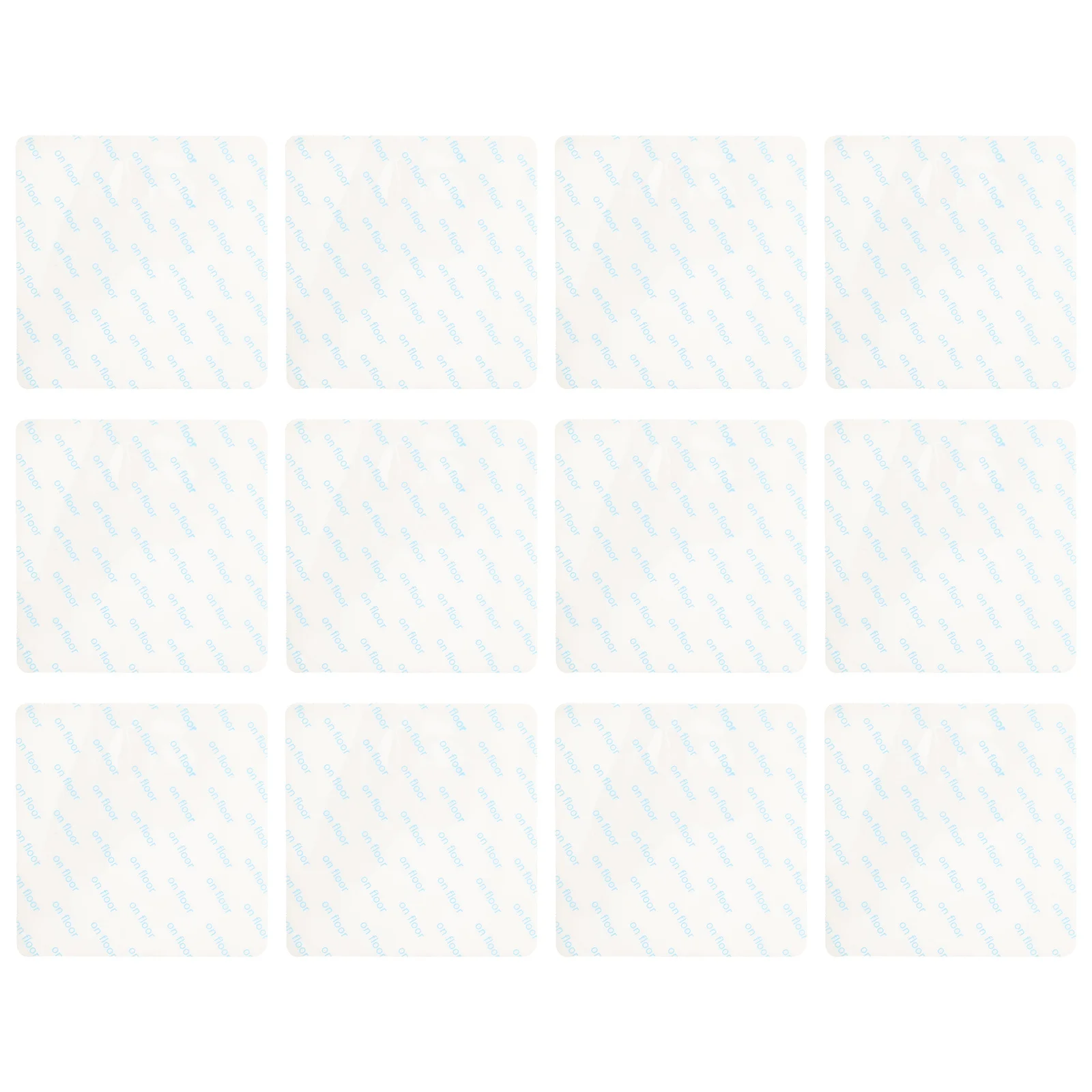 12 قطعة مجموعة شريط البساط المنزلية قوية لاصق السجاد القابضون لمنطقة السجاد لا بقايا البساط تحديد الشارات لغرفة المعيشة المطبخ #2