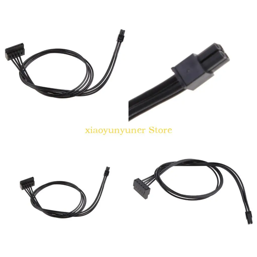 P9JB Main Board Interface Small 4Pin to SATA SSD Power Supply Cable 35.5CM Cable MINI 4 Pin Turn Single SATA Power Supply