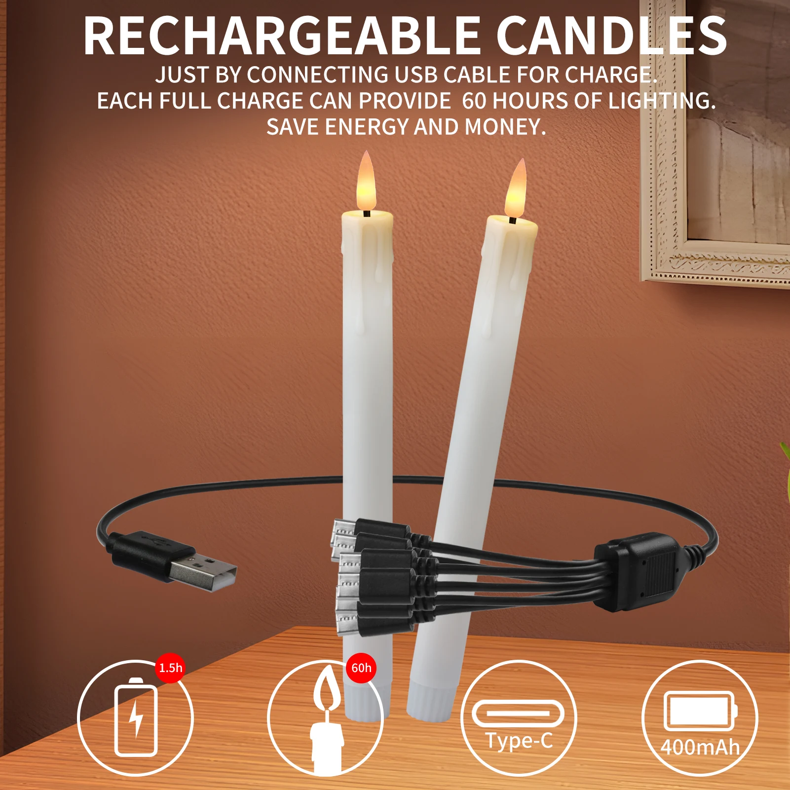 Thumbnail 3 - #63 Latest Flameless Candles Offers