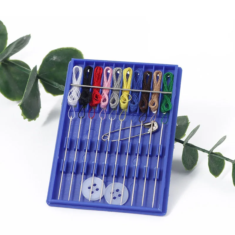 Hotel Travel Homestay Home DIY Disposable Needle and Thread Kit Mini Set Portable Independent Packaging