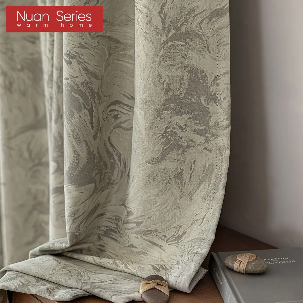 

1PC Nuan Series Printed Curtains 100% Polyester Good Drapes Window Decor