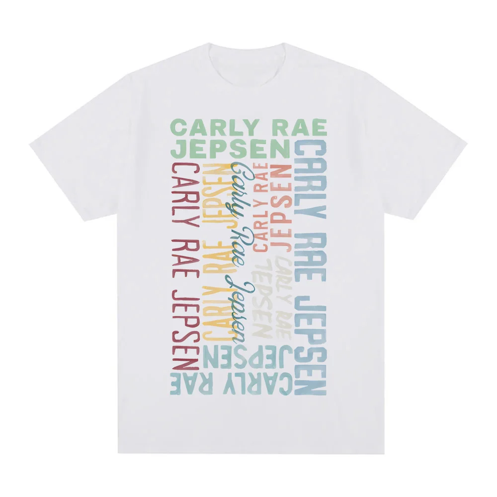 Футболки Carly Rae Jepsen, лето 2029, с рукавами в стиле рок, большие размеры, мягкая одежда из 100% хлопка, с круглым вырезом, высокое качество, Camiseta Hombre Футболки Carly Rae Jepsen, лето 2029, с рукавами в стиле рок, большие размеры, мягкая одежда из 100% хлопка, с круглым вырезом, высокое качество, Camiseta Hombre