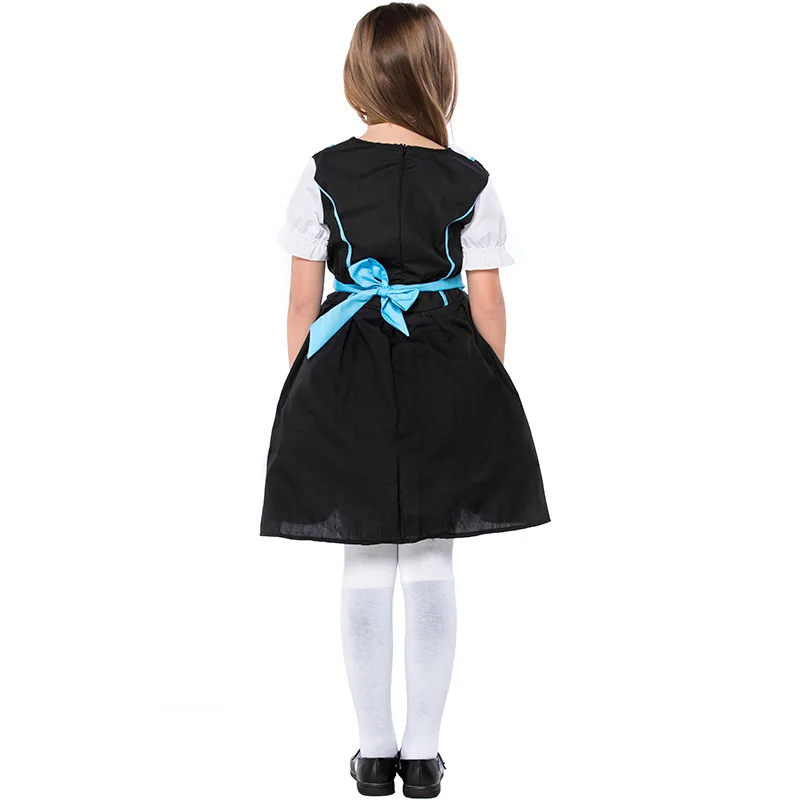 Costume de fête de festival de fantaisie bavaroise pour enfants, robe de paupières de cosplay pour fille, bière allemande pour enfants, Oktoberfest