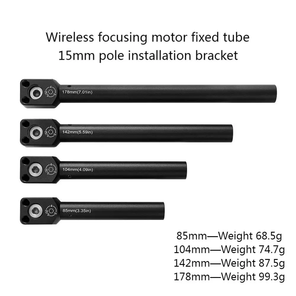 KUANJIE MC15 Bezprzewodowy silnik do ustawiania ostrości, tuleja 15mm, uchwyt tulei 15/19mm, pręt kostkowy ARRI RED Sony — zdjęcie produktu 2