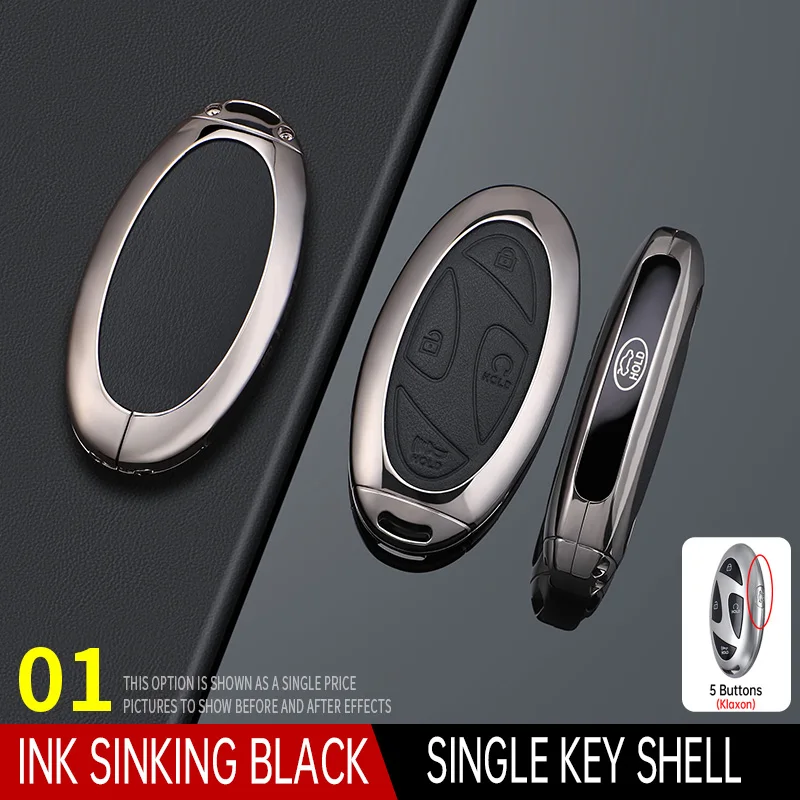 

Car key bag is suitable for modern Sotana EO Yiou Tucson Shengda 26 Paris Di buckle zinc alloy key set accessories