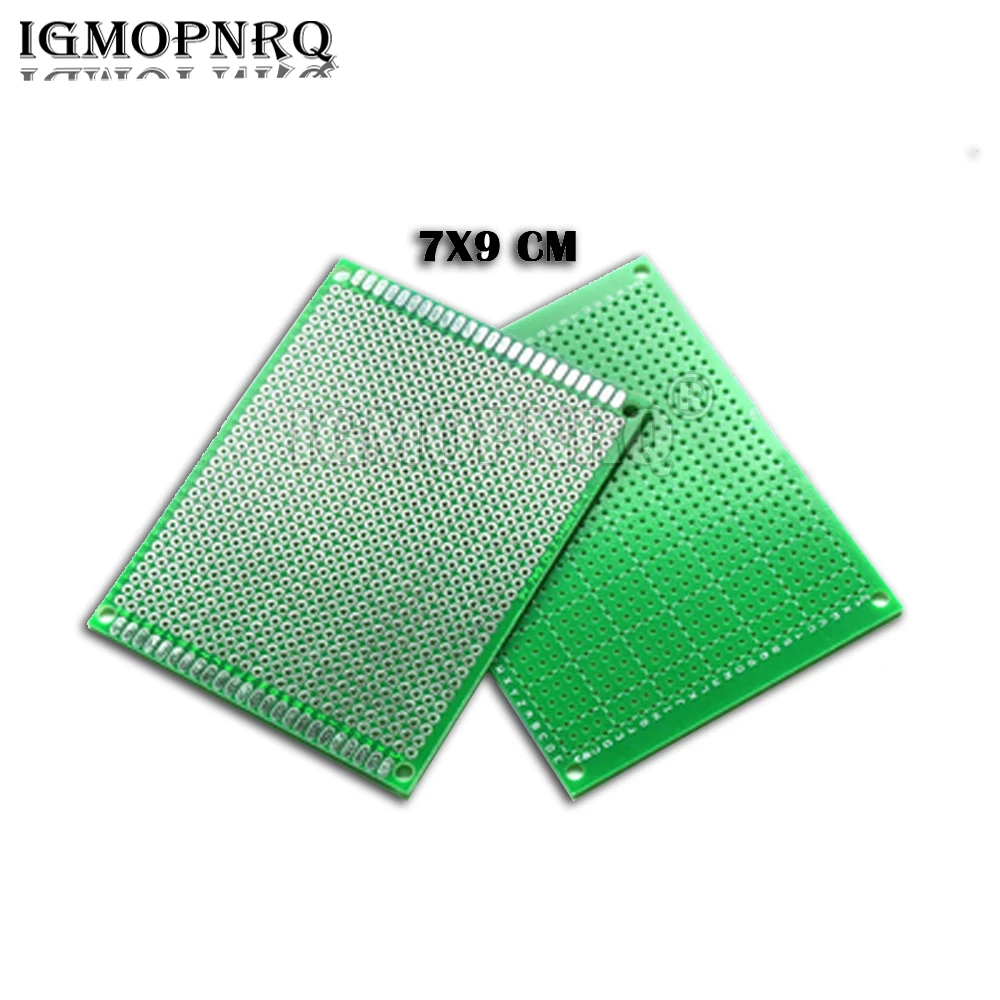 5PCS 3X7 4X6 5X5 5X7 6X8 7X9 7X10 Single Side Prototype PCB Board 2.54MM Universal Board Experimental Bakelite Copper Plate 5*7