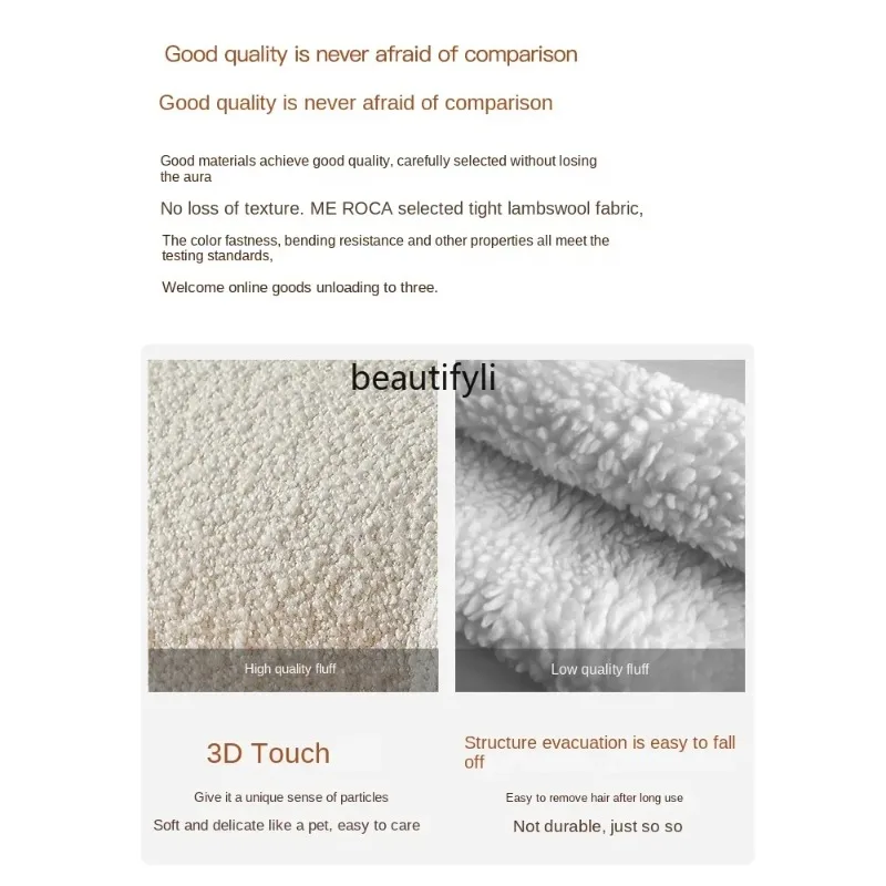 LHY26 ss CXH Quiet Style Light Luxury Ins Cream Style Bed Nordic Small Apartment White Wax Fabric Bed