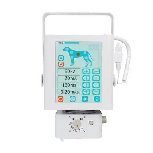 Mobile X-ray machine for animals, portable digital X-ray imaging system and accessories for pets DR used in veterinary hospitals