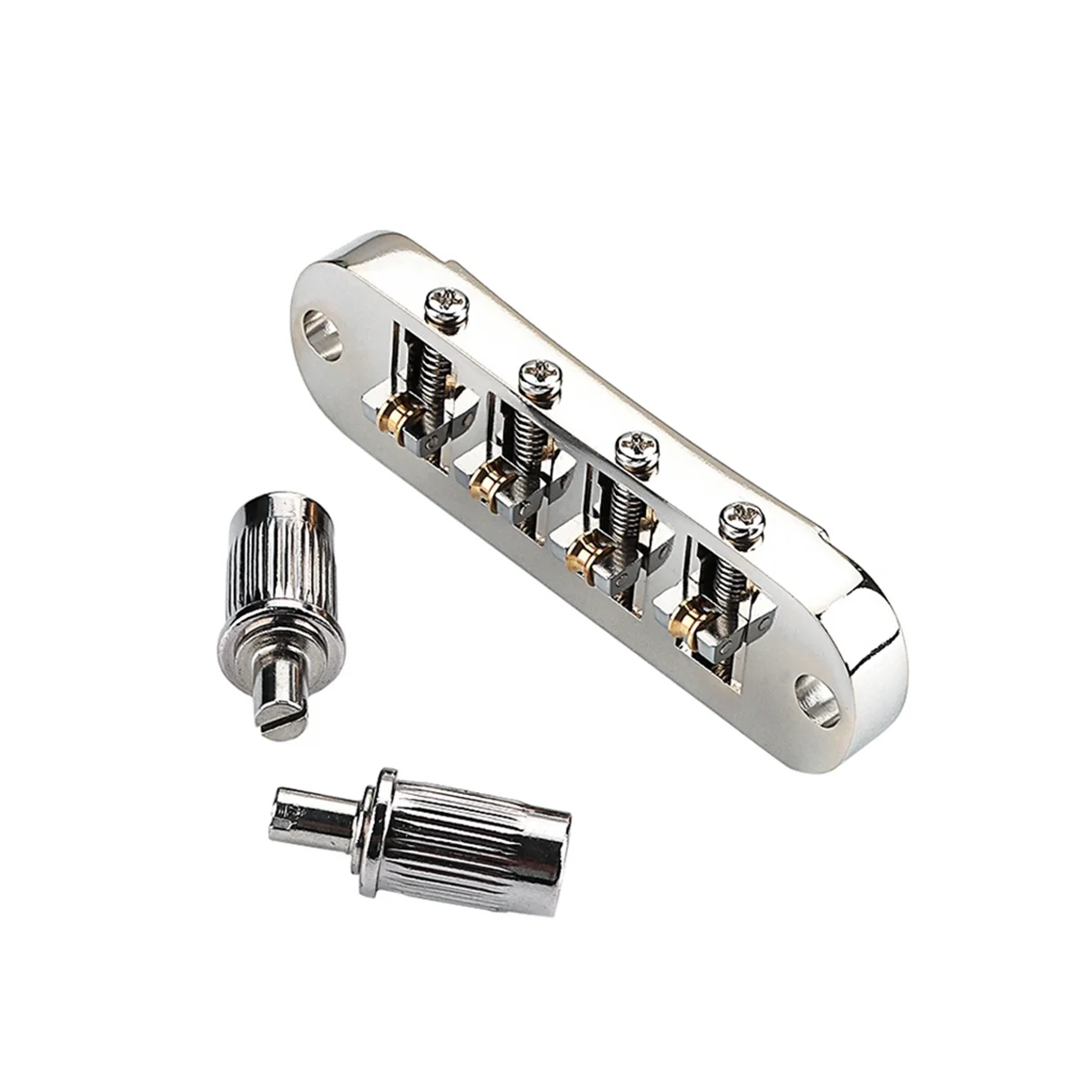 Tune-O- Roller Saddle Guitar Bridge for LP SG 4 String Guitars Electric Guitar-AA85 - view 5
