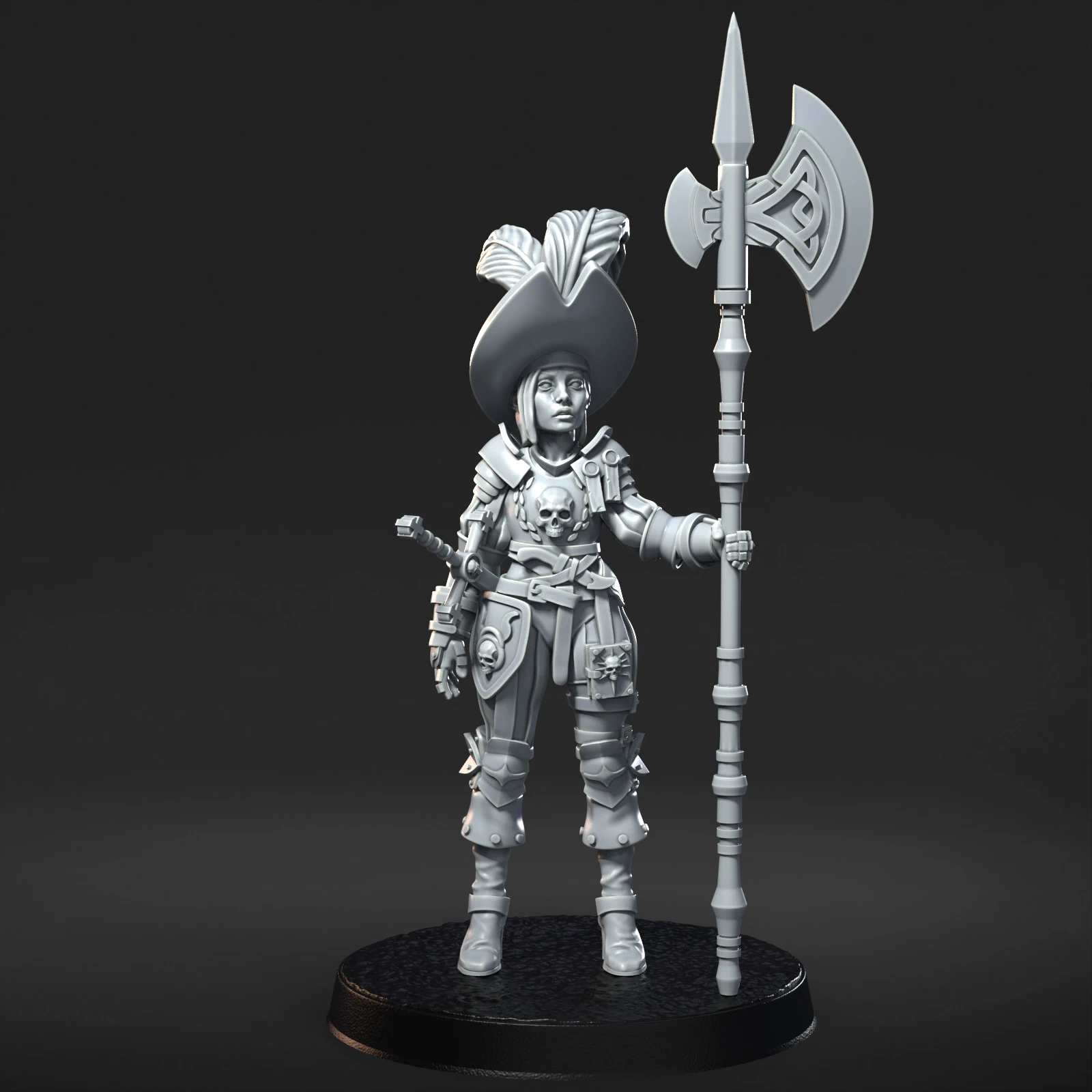 Kit modelo resina sin pintar juegos de rol coleccionables - imagen 3