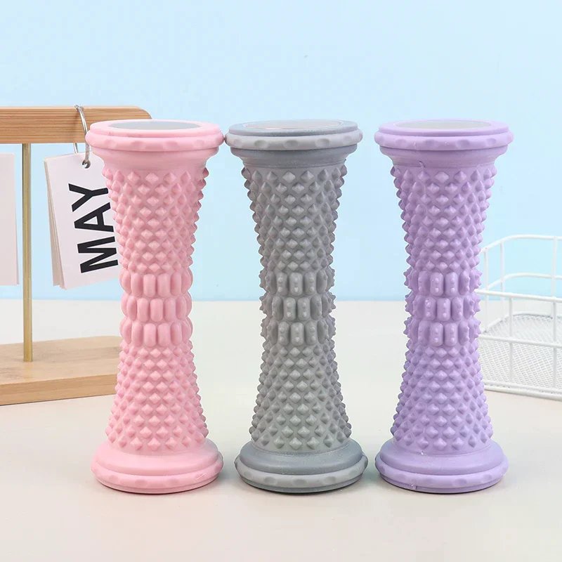 

Foot Massager Roller Yoga Massage Ball Plantar Fascia Roller Muscle Relaxation Pain Relief Care Plastic Manual Foot Massager