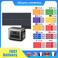 ALLPOWERS R1500 Portable Power Station with 600W Solar Panel 1152Wh 1500W LiFePO4 AC Output Solar Generator for Garden Party