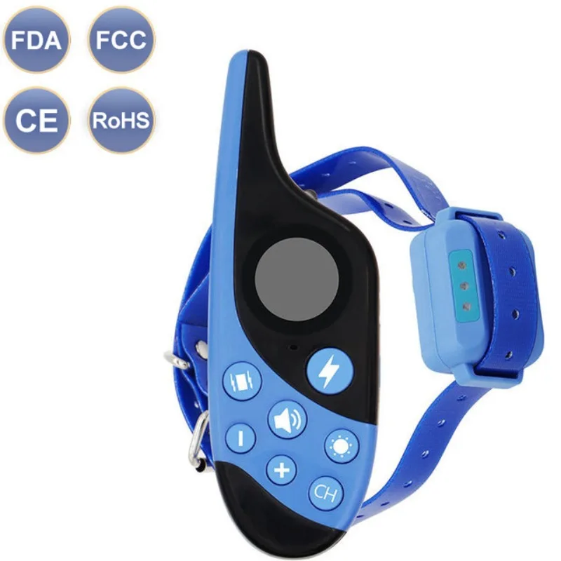 

Intelligent Remote Control Electronic Dog Training Device 500 Meters Remote Multi-gear Adjustment Barking Electric Shock Pets