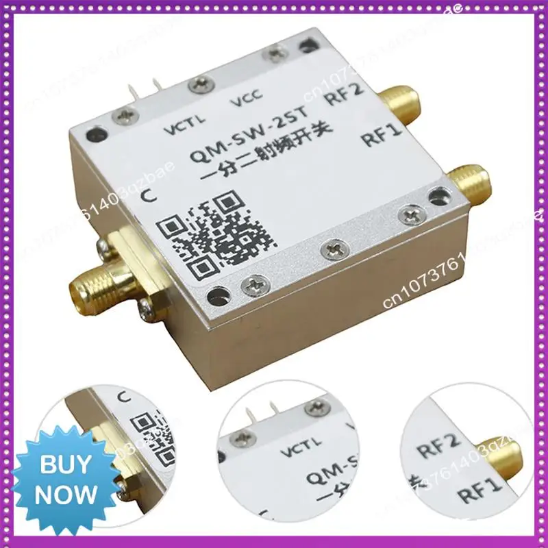 

Горячий Ltem 3,5G RF Switch SPDT One Off Two Selection Switch Высокая изоляция Микроволновая печь Электронный переключатель RF Switch