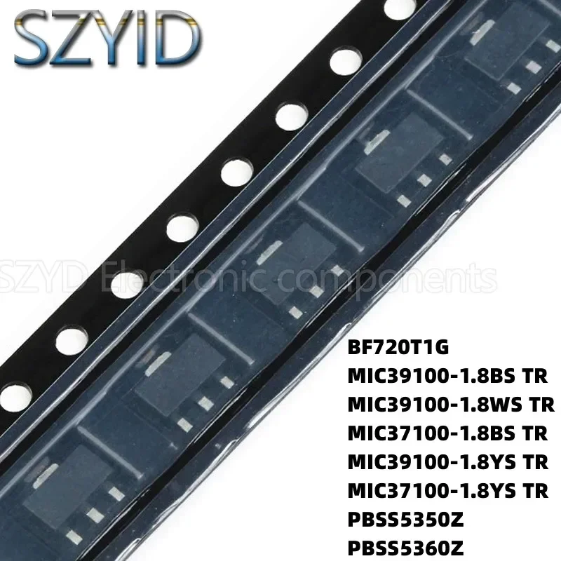 100PCS SOT223 BF720T1G MIC39100-1.8BSTR MIC39100-1.8WSTR MIC37100-1.8BSTR MIC39100-1.8YSTR MIC37100-1.8YS TR PBSS5350Z PBSS5360Z