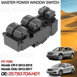 35750-T0A-H01 Car Window Lifter Control Switch 26 Pins For Honda CR-V CRV 2012-2015 Civic 2012-2017 35750TR0A21 35750T0AH01
