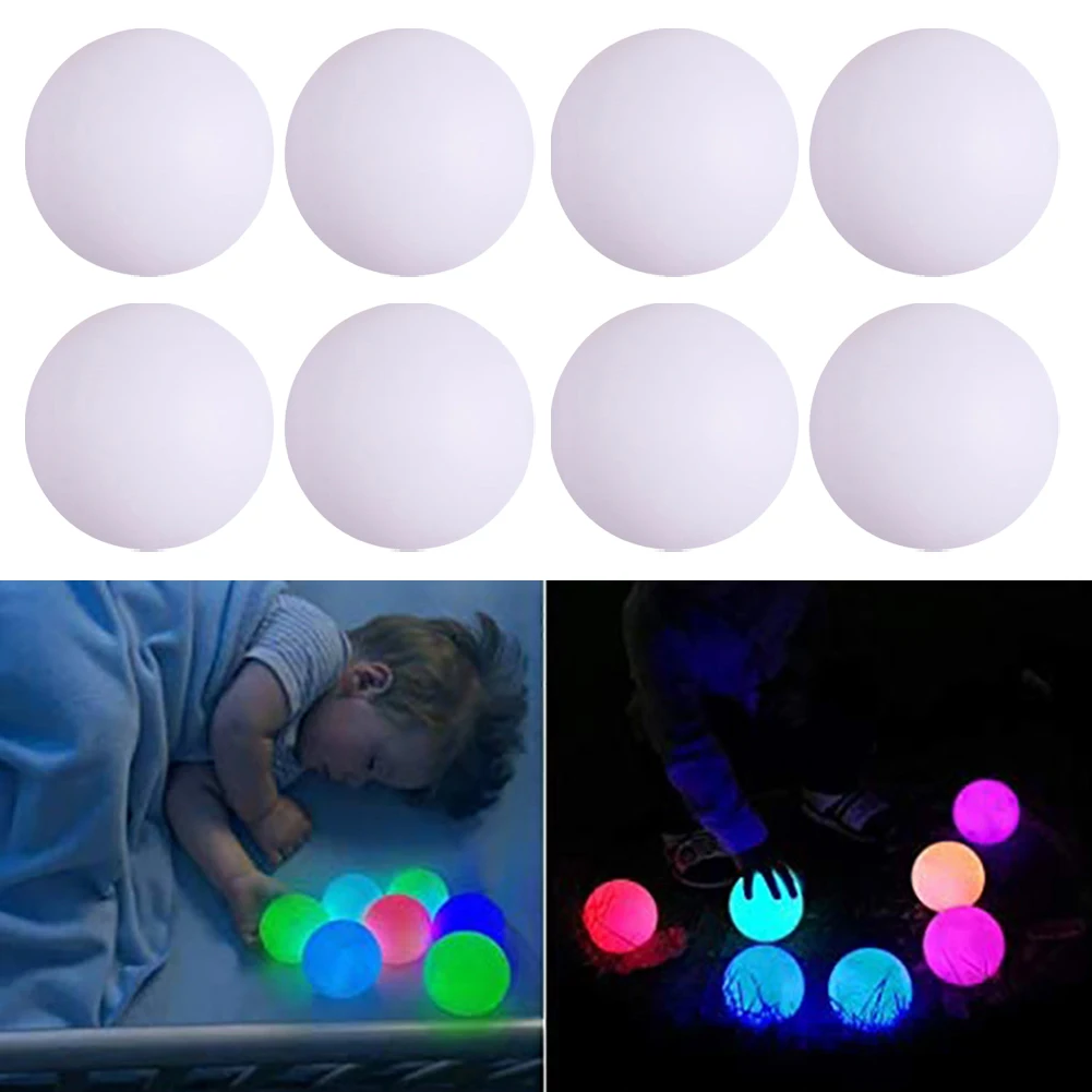 LED incandescente palla luce notturna telecomando palla esterna galleggiante piscina luce piscina lampada da festa per giardino cortile decorazione della piscina