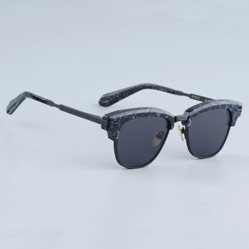 Sartre Vintage Metal Frame Sunglasses UV400 Designer Fashion Sun Glasses for Men Women