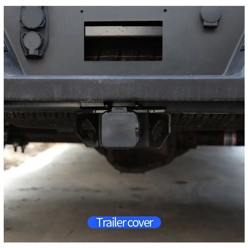 4PCS Rear Trailer Hole Protective Cover Plug Pickup Protection Accessories For Ford F150 XLT Paptor 2021