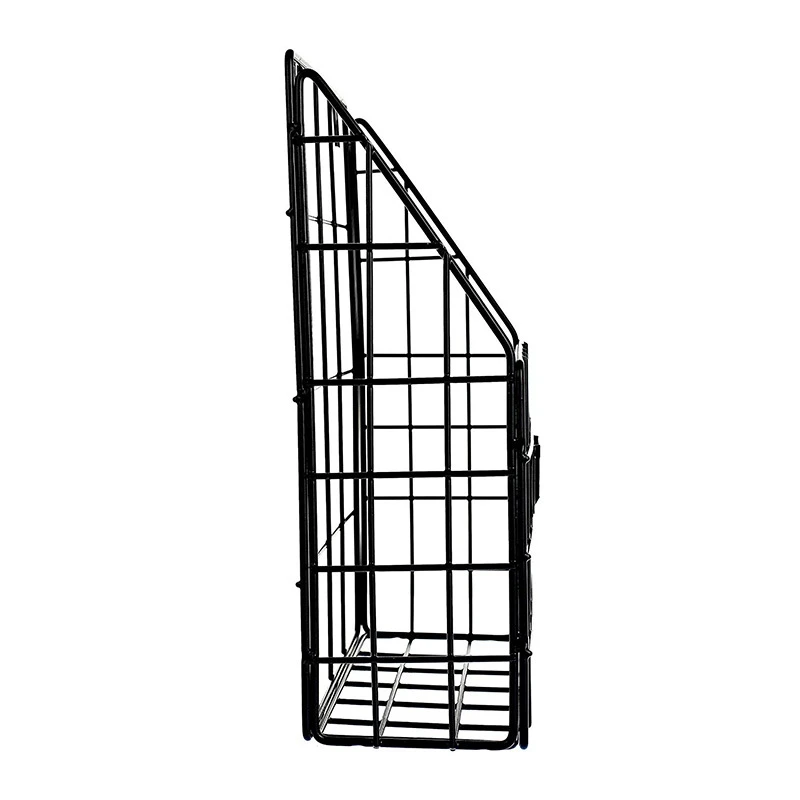 Wire Mail Basket - Wall Mounted Hanging Folder Document Organizer -