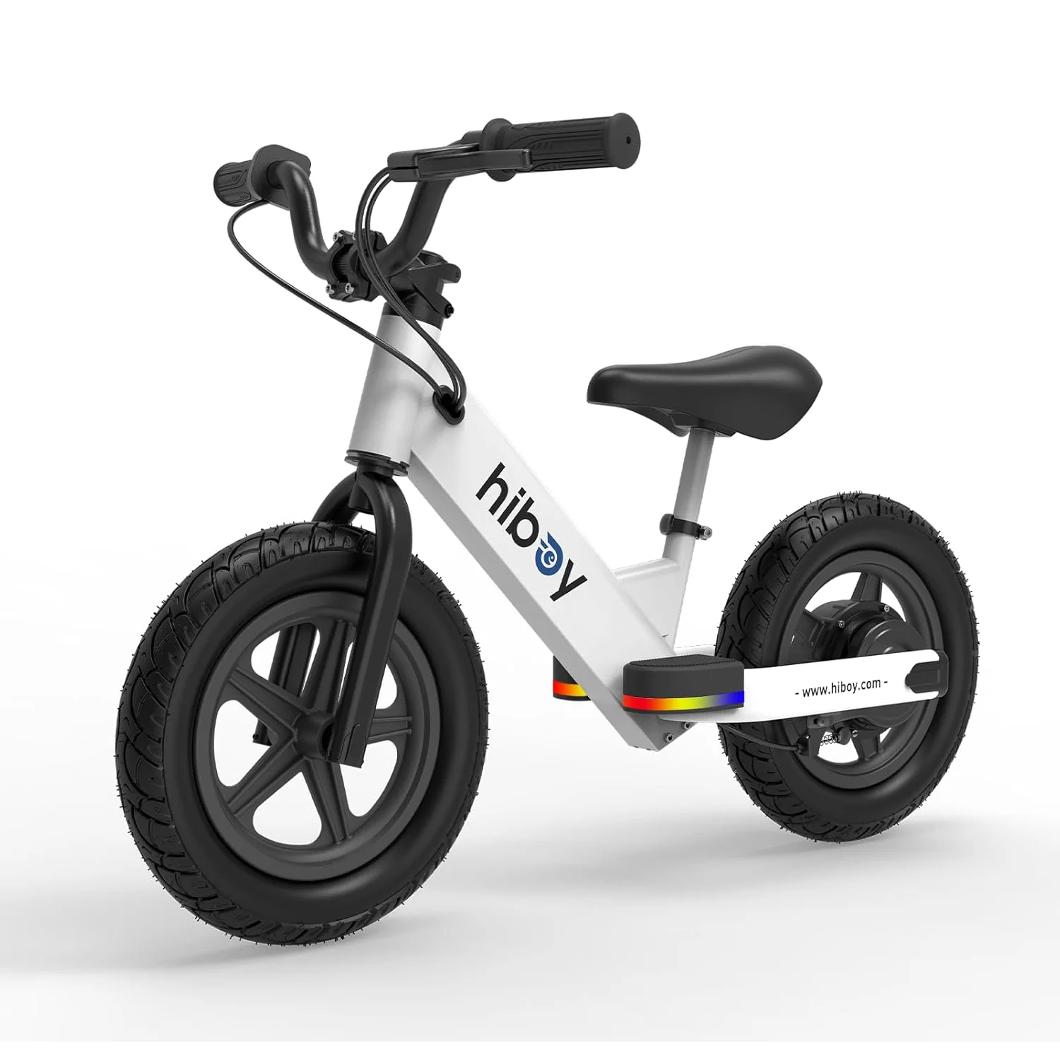 Hiboy 12-Inch Electric Balance Bike for Kids, 150W Peak Motor, 21.6V/2.6Ah Battery, Ideal for Ages 3-5
