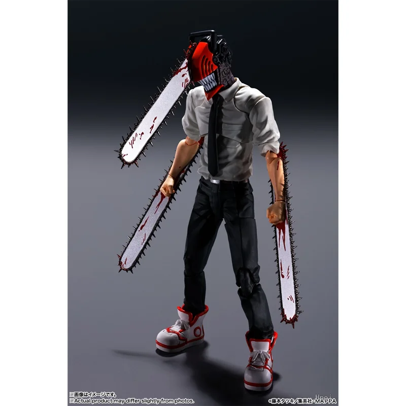 Bandai Original SHFiguarts Denji CHAINSAW MAN Anime Action Figure Toys For Boys Girls Kids Children Birthday Gifts Collectible