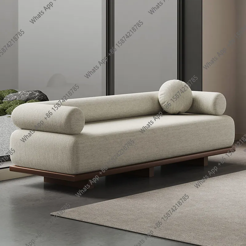 

Song's aesthetics bedside stool sofa bedroom room small sofa bedside bench bedside couch vintage solid wood sofa