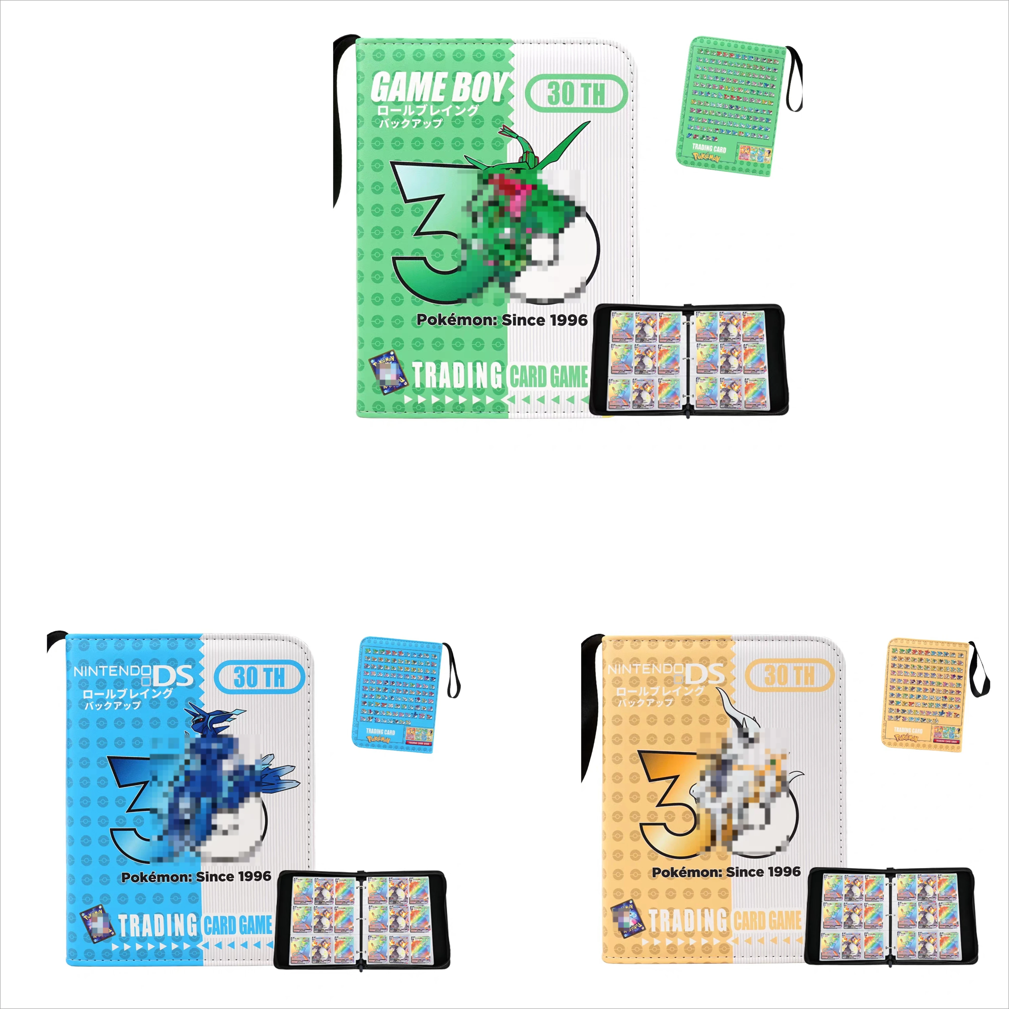 Pokemon Binder Card - 30th Anniversary PTCG Pokemon Card Book