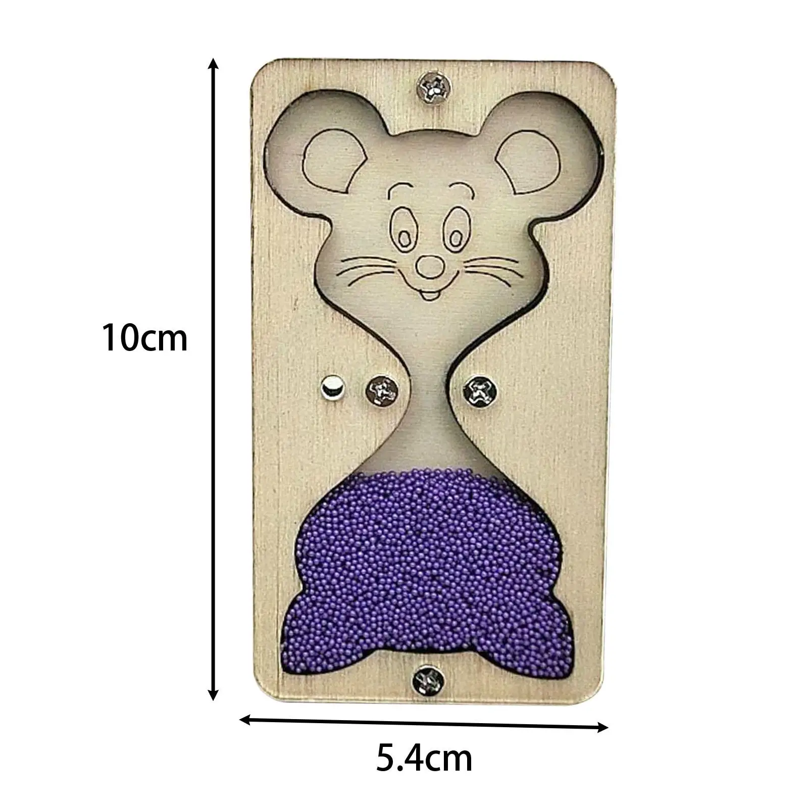 Busy Boards Accessories Hourglass, Montessori Toy, Basic Motor Skills for Kids, 1-2 Years Old, Sensory Toys Indoor Play Game