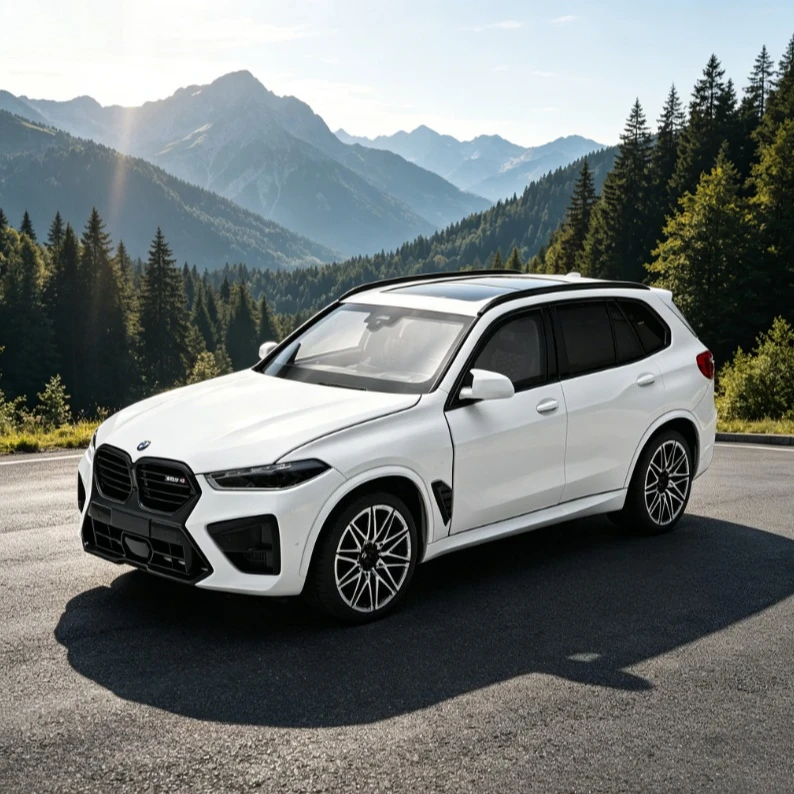1-24-bmw-x5m-オフロード車-サウンド＆ライト付き-おもちゃモデル-ダイキャスト合金車モデル-コレクターズギフト