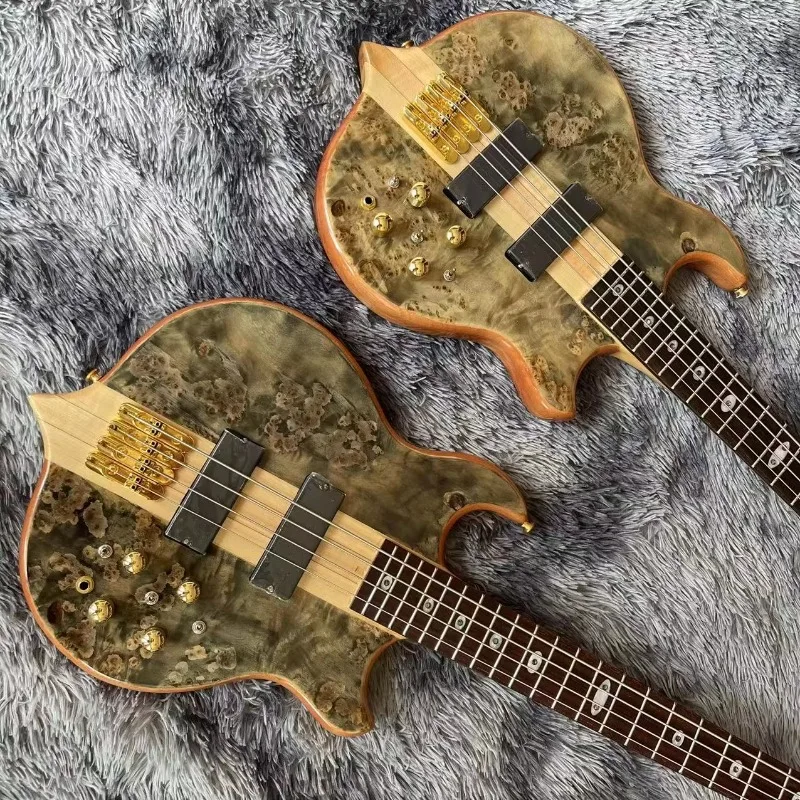 Custom Top 4 5 6 Strings Bass Guitar Neck Customized Electric Bass