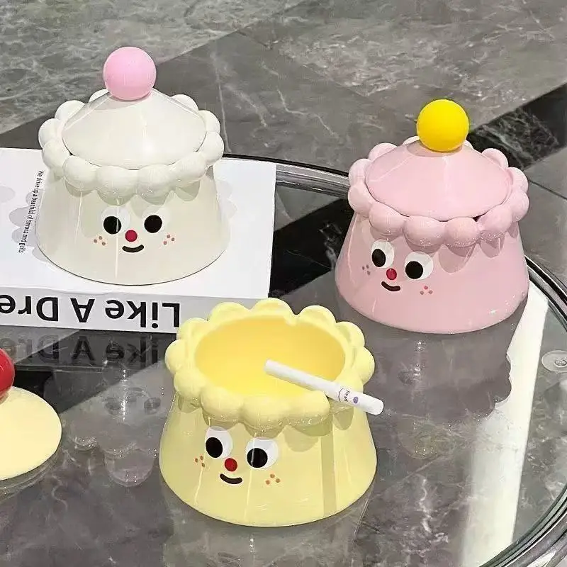 Creative Christmas Tree Ceramic Toothpick Holder Home Cartoon Cotton Sticks Ceramic Ashtray CBox Desktop Ornament Christmas Gift