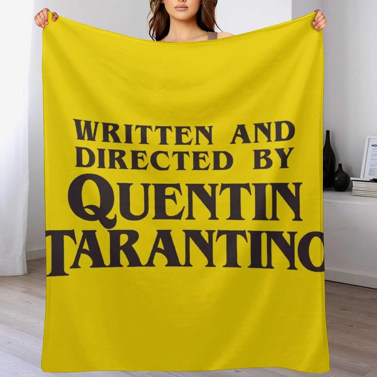 written-and-directed-by-quentin-tarantino-throw-blanket-men's-soft-warm-throw-blanket-for-couch