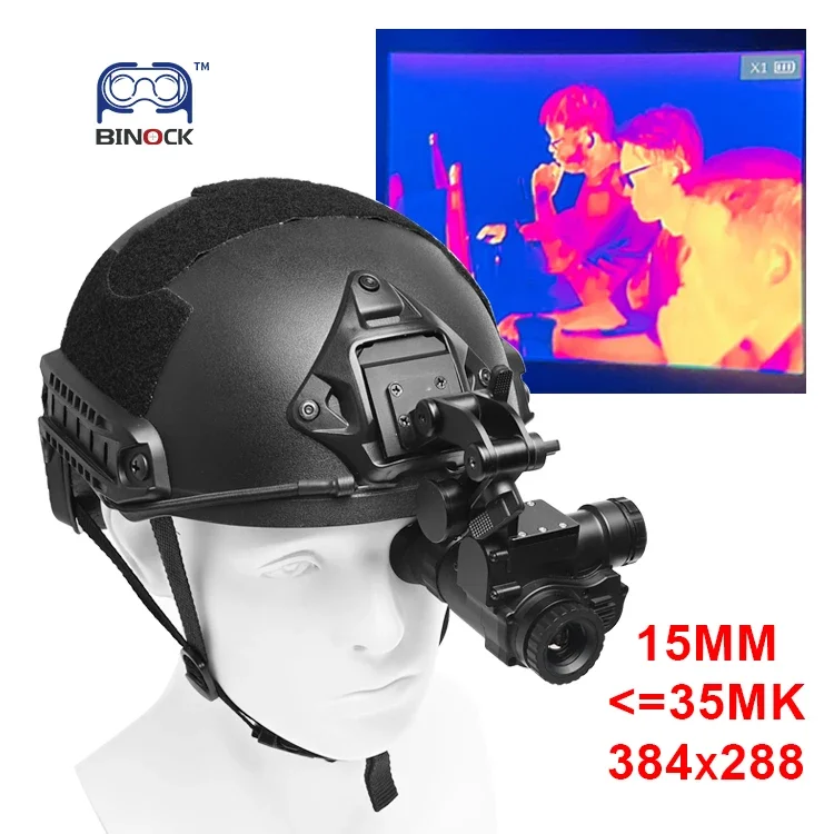 

BINOCK NVG10 BTI10 15 мм 384x288 шлем тепловизионные очки тепловизионный прицел ночного видения Монокуляр для охоты