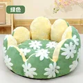 Green flower nest