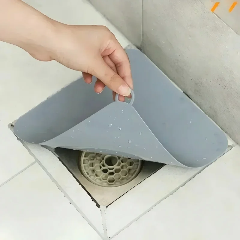 Silicone Floor Drain Deodorant Cover Bathroom Deodorant Insect-proof Seal Household Sewer Pipe Sink Antismell Floor Cover