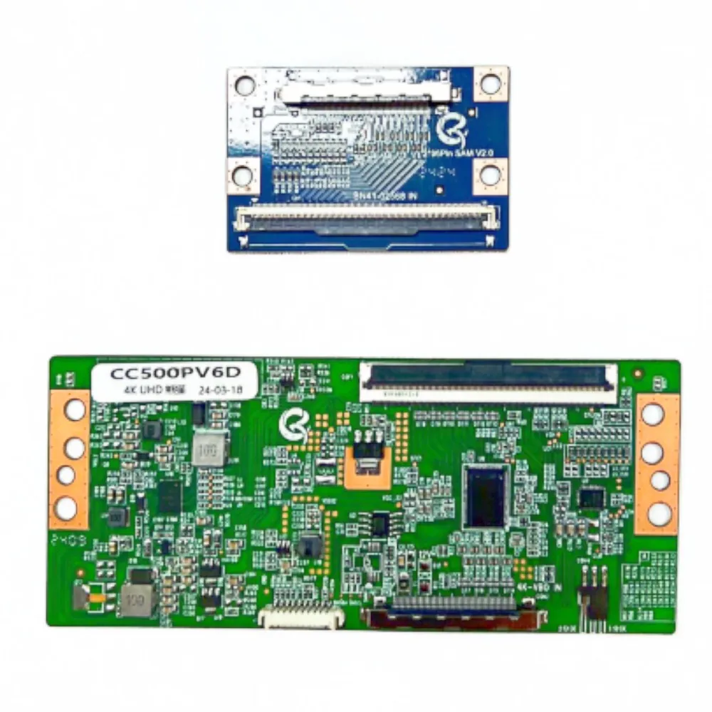 TV Board CC500PV6D BN41-02568 IN And Cable For SAM 50TU7000/58TU7000/70TU7000/8000 Solves Broken Y Color Cast And Thick Wire