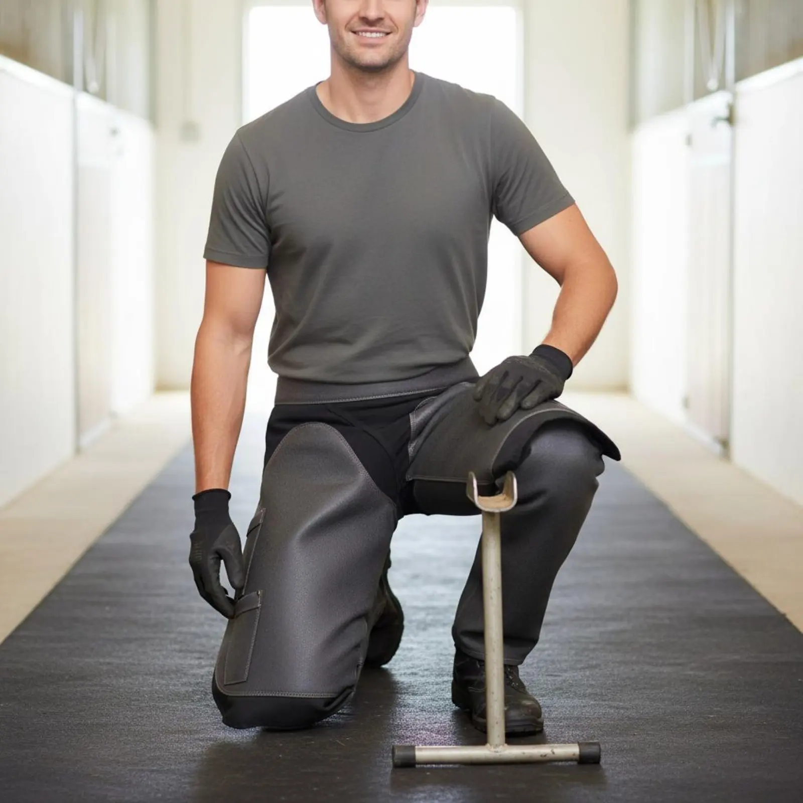 

Hoof Nail Apron Wear-Resistant Hoof Trimming Apron Farrier Chaps Reinforced Stitching Equestrian Supply Multi-Pocket